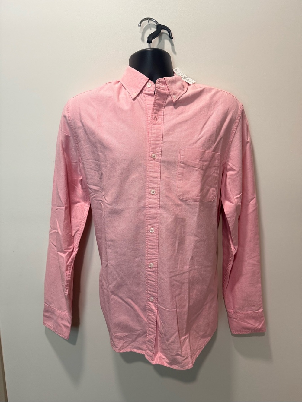 J. Crew Pink Long-Sleeve Button-Down Shirt